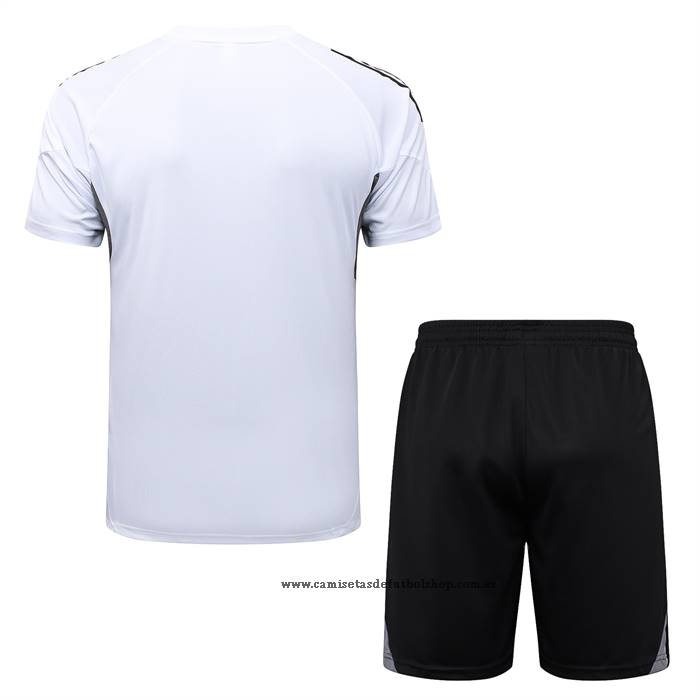 Chandal del Alemania 25-26 Manga Corta Blanco - Pantalon Corto